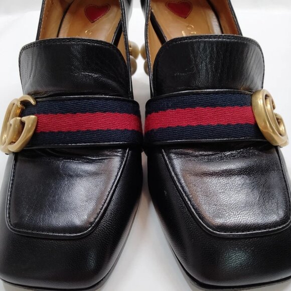 Gucci Pumps Women Black PVC 250-071525 - Picture 6 of 9